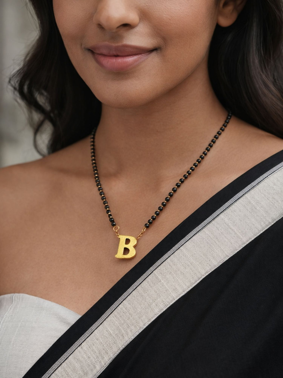 A-Z Letter Short Mangalsutra Designs (18 Inches)