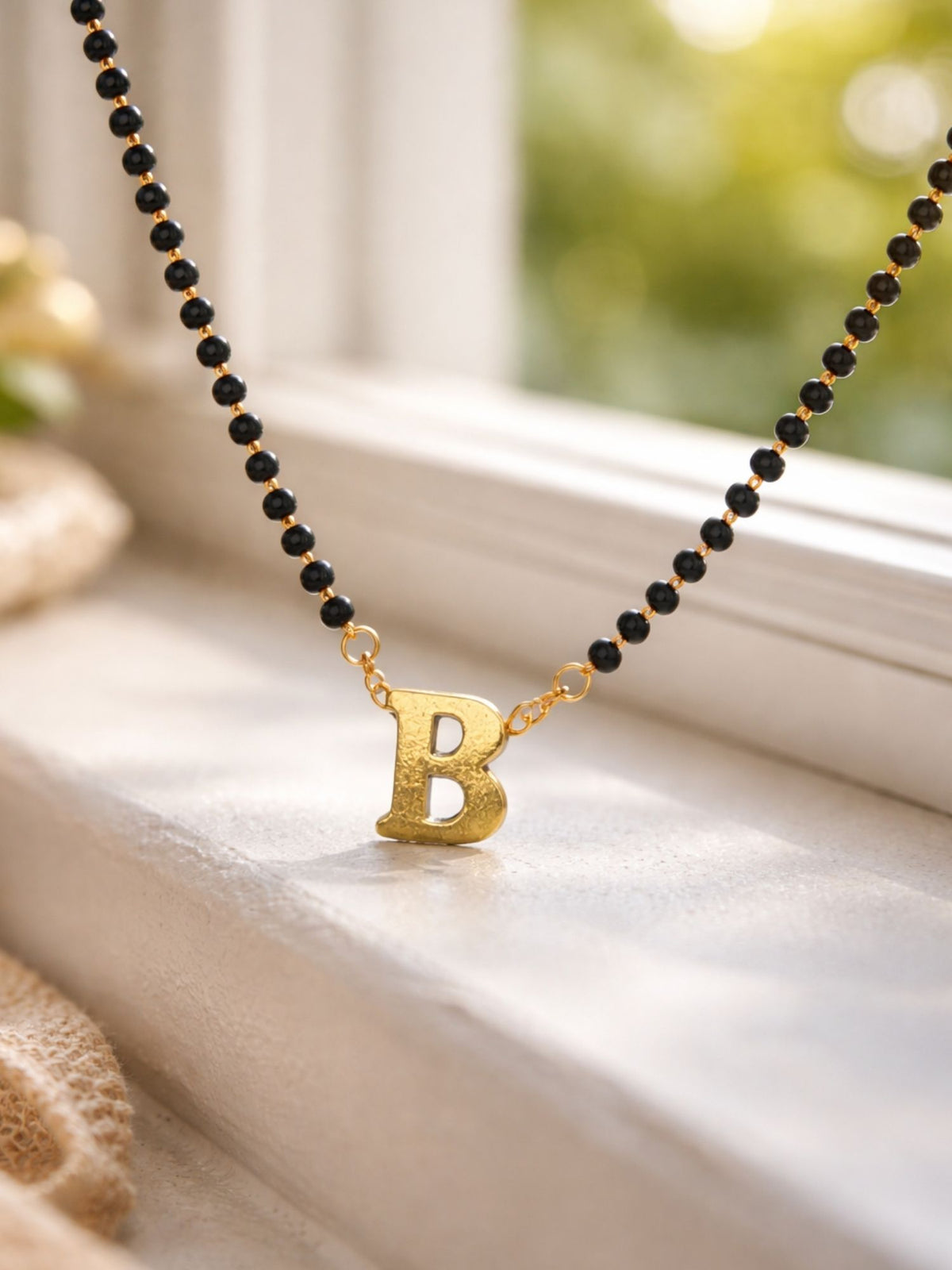 A-Z Letter Short Mangalsutra Designs (18 Inches)