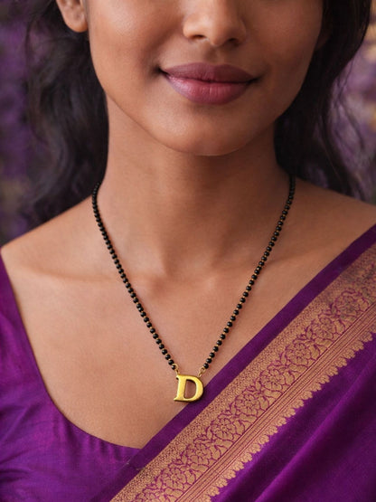 A-Z Letter Short Mangalsutra Designs (18 Inches)