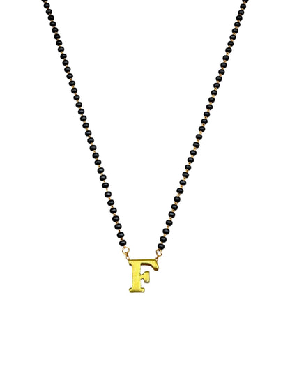 A-Z Letter Short Mangalsutra Designs (18 Inches)