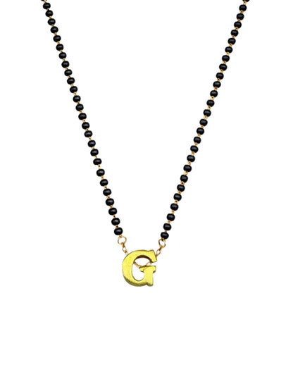 A-Z Letter Short Mangalsutra Designs (18 Inches)
