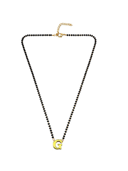 A-Z Letter Short Mangalsutra Designs (18 Inches)