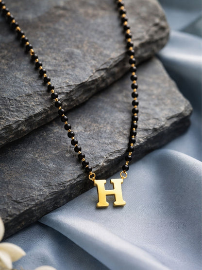 A-Z Letter Short Mangalsutra Designs (18 Inches)