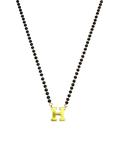 A-Z Letter Short Mangalsutra Designs (18 Inches)