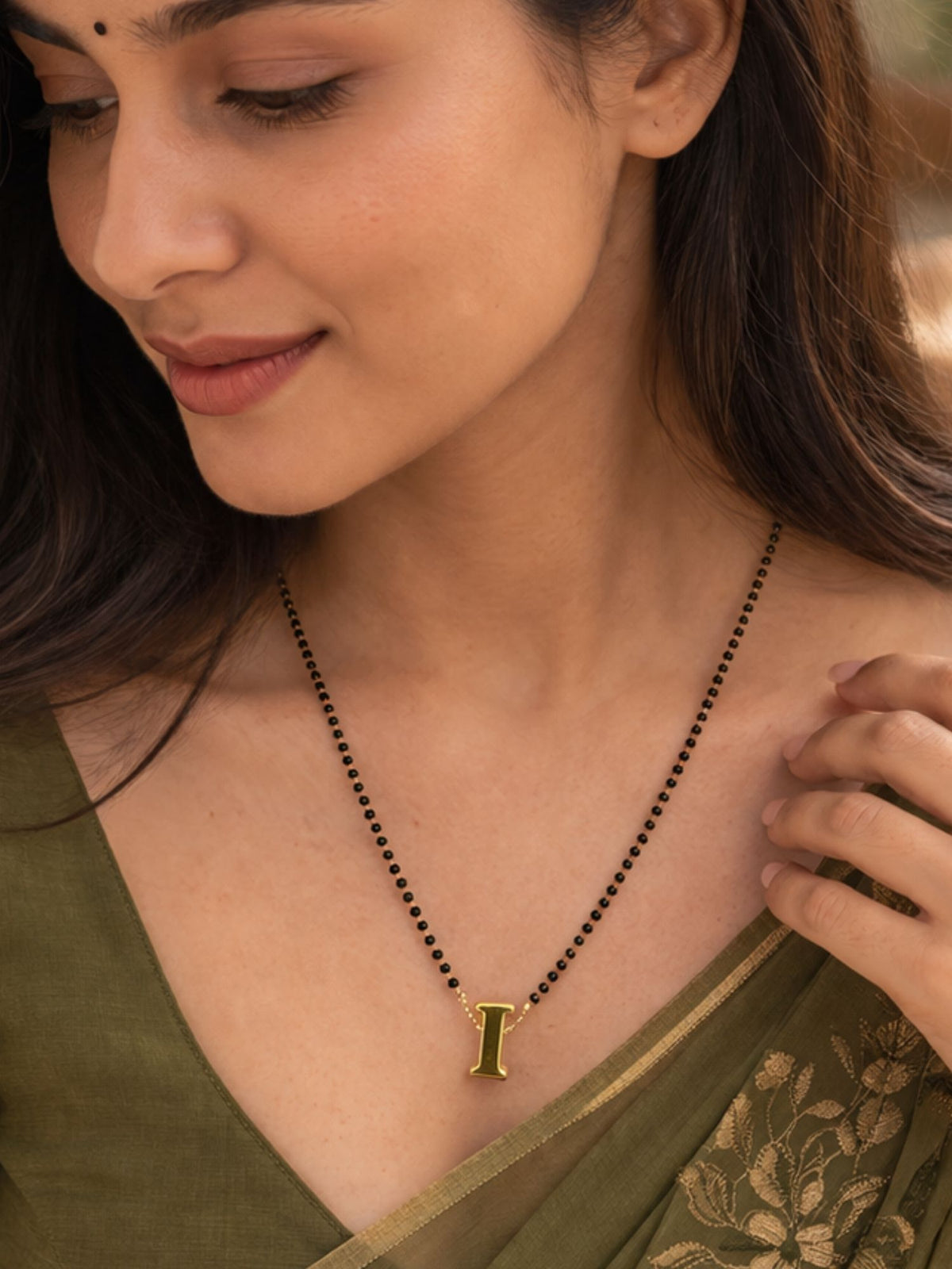 A-Z Letter Short Mangalsutra Designs (18 Inches)