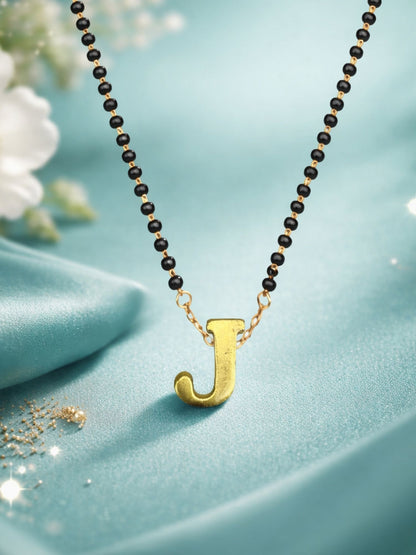 A-Z Letter Short Mangalsutra Designs (18 Inches)
