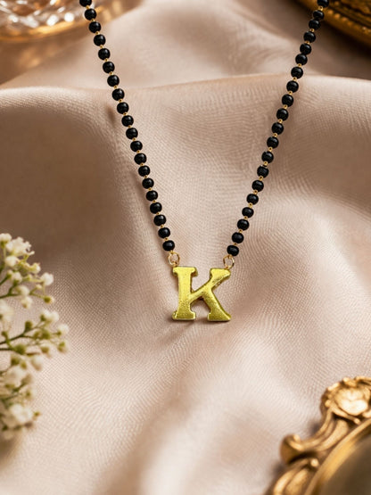 A-Z Letter Short Mangalsutra Designs (18 Inches)