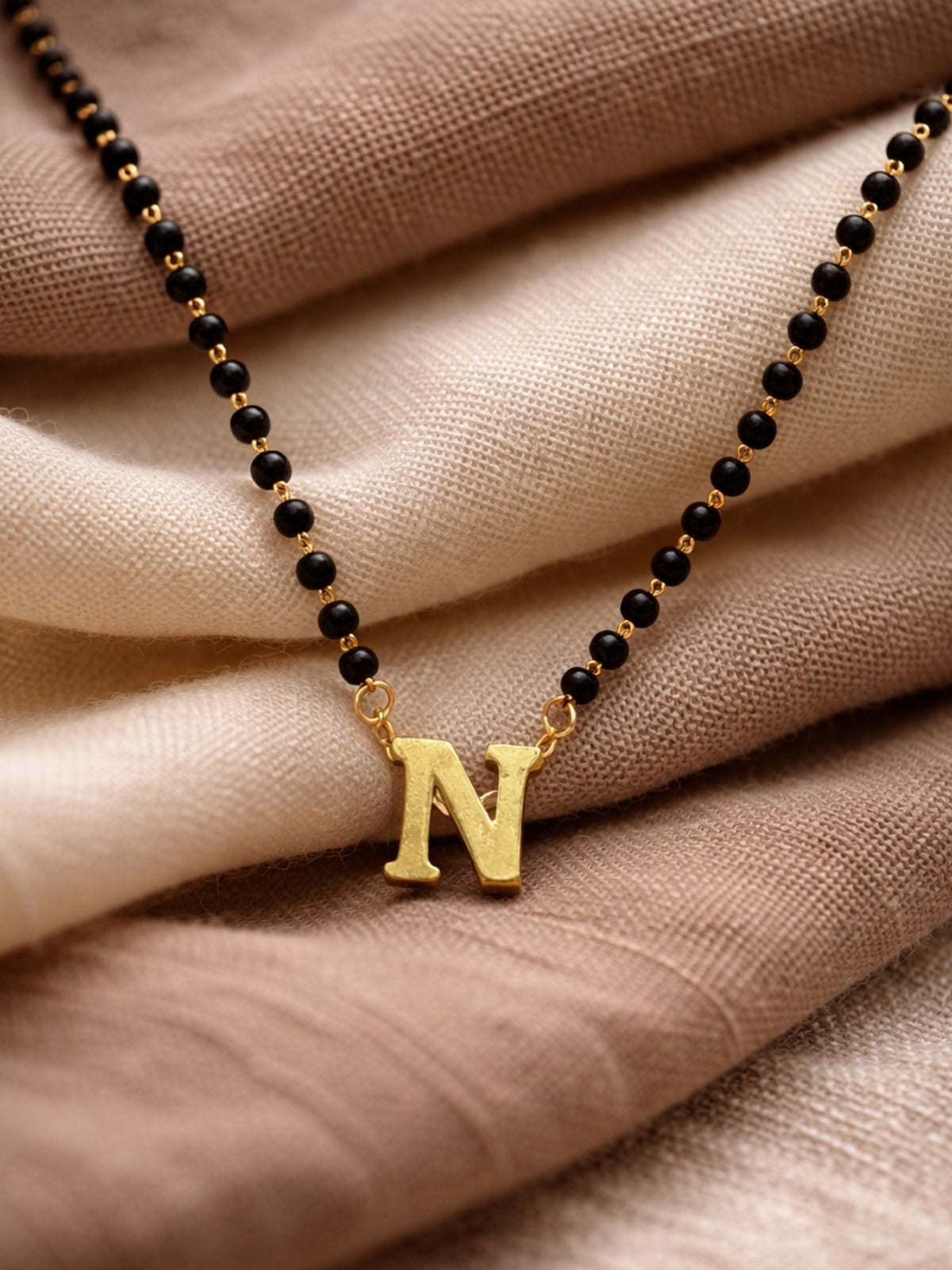 A-Z Letter Short Mangalsutra Designs (18 Inches)