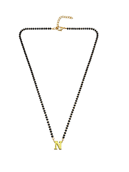 A-Z Letter Short Mangalsutra Designs (18 Inches)