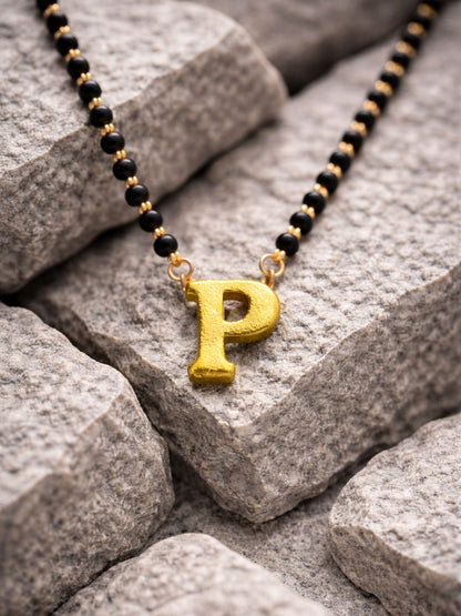 A-Z Letter Short Mangalsutra Designs (18 Inches)
