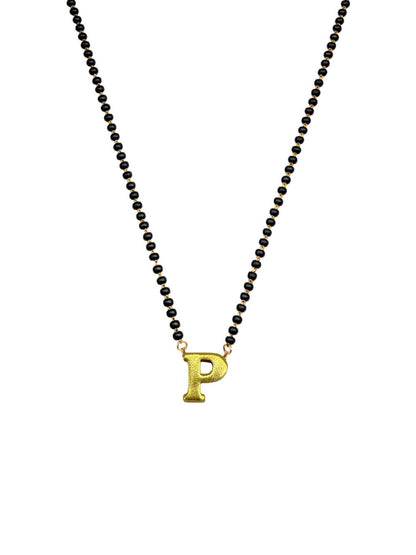 A-Z Letter Short Mangalsutra Designs (18 Inches)