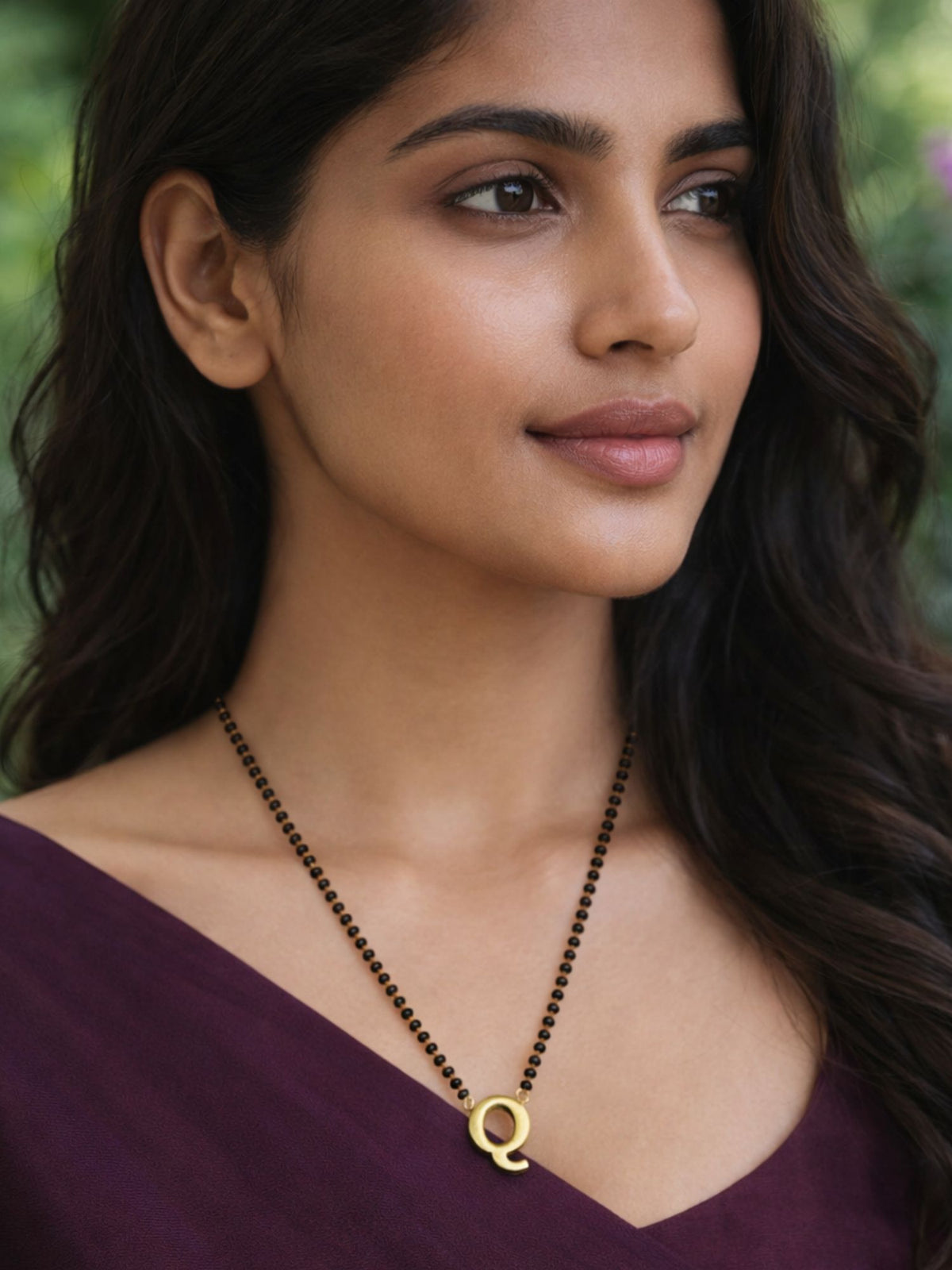 A-Z Letter Short Mangalsutra Designs (18 Inches)
