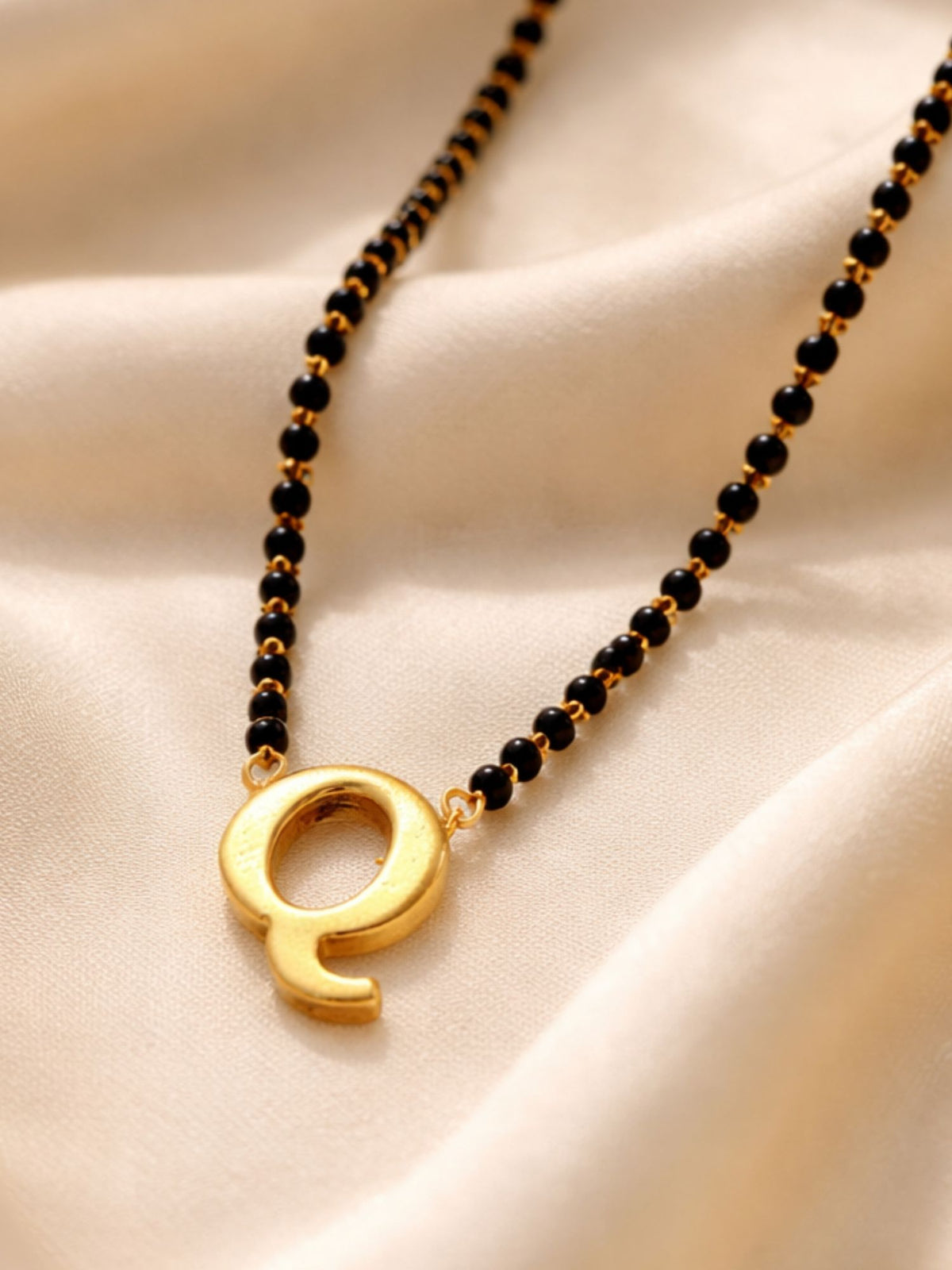 A-Z Letter Short Mangalsutra Designs (18 Inches)