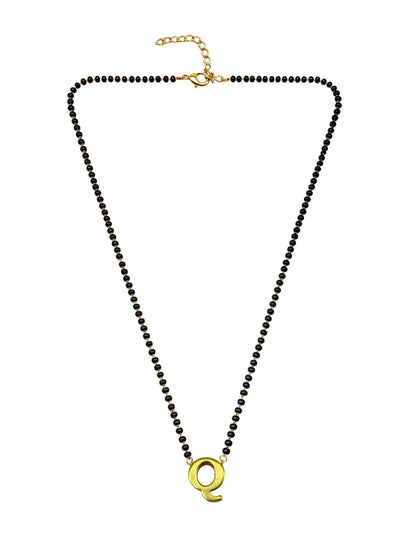 A-Z Letter Short Mangalsutra Designs (18 Inches)