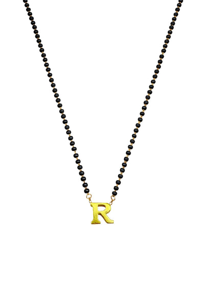 A-Z Letter Short Mangalsutra Designs (18 Inches)