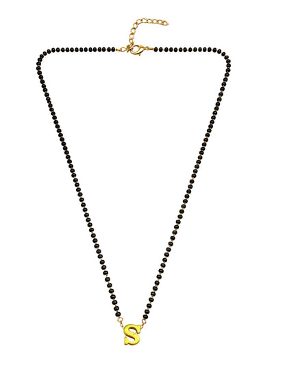 A-Z Letter Short Mangalsutra Designs (18 Inches)