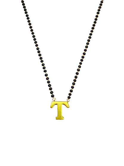 A-Z Letter Short Mangalsutra Designs (18 Inches)