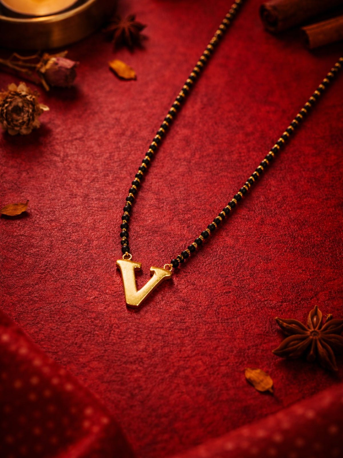 A-Z Letter Short Mangalsutra Designs (18 Inches)