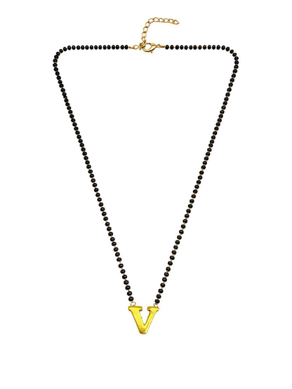 A-Z Letter Short Mangalsutra Designs (18 Inches)