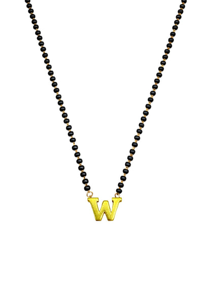A-Z Letter Short Mangalsutra Designs (18 Inches)