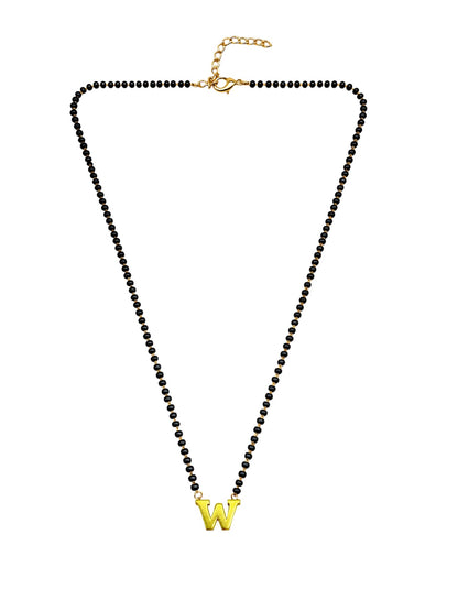 A-Z Letter Short Mangalsutra Designs (18 Inches)