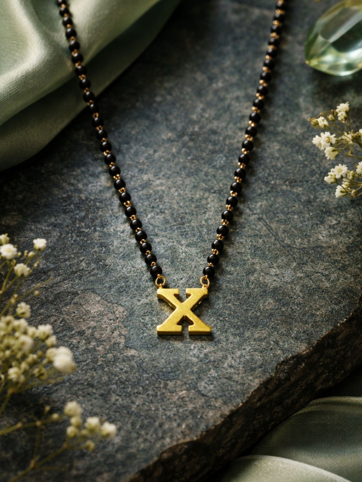 A-Z Letter Short Mangalsutra Designs (18 Inches)