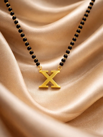 A-Z Letter Short Mangalsutra Designs (18 Inches)