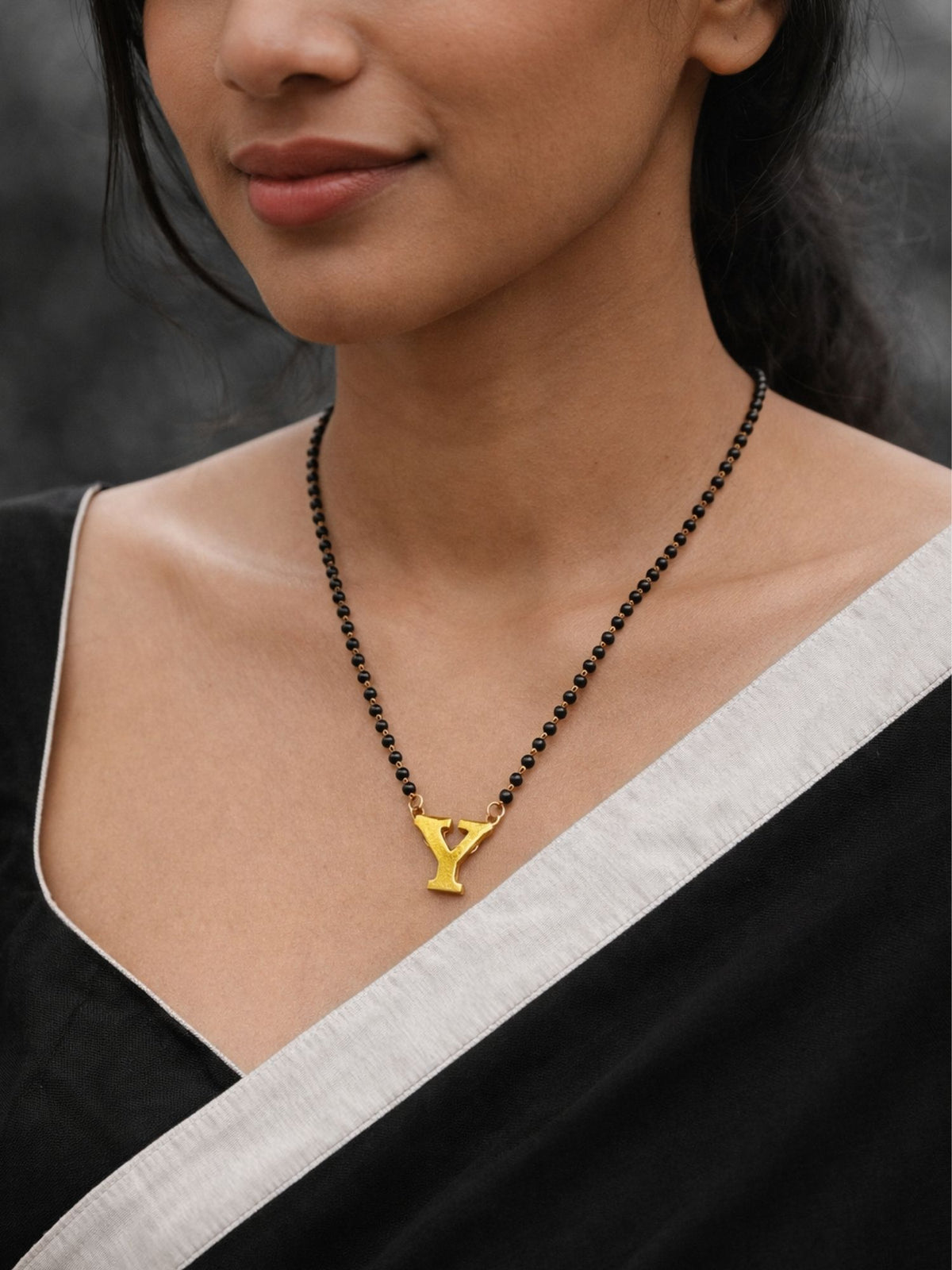 A-Z Letter Short Mangalsutra Designs (18 Inches)