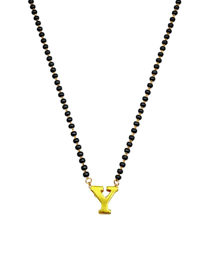 A-Z Letter Short Mangalsutra Designs (18 Inches)