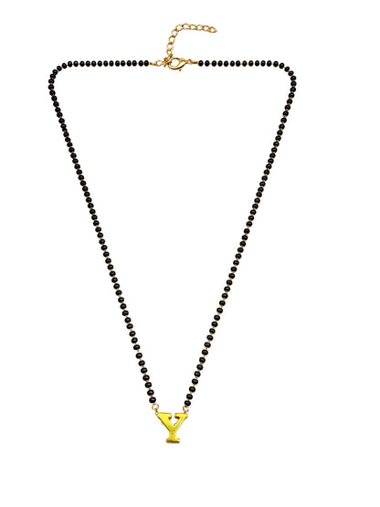 A-Z Letter Short Mangalsutra Designs (18 Inches)