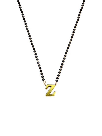 A-Z Letter Short Mangalsutra Designs (18 Inches)