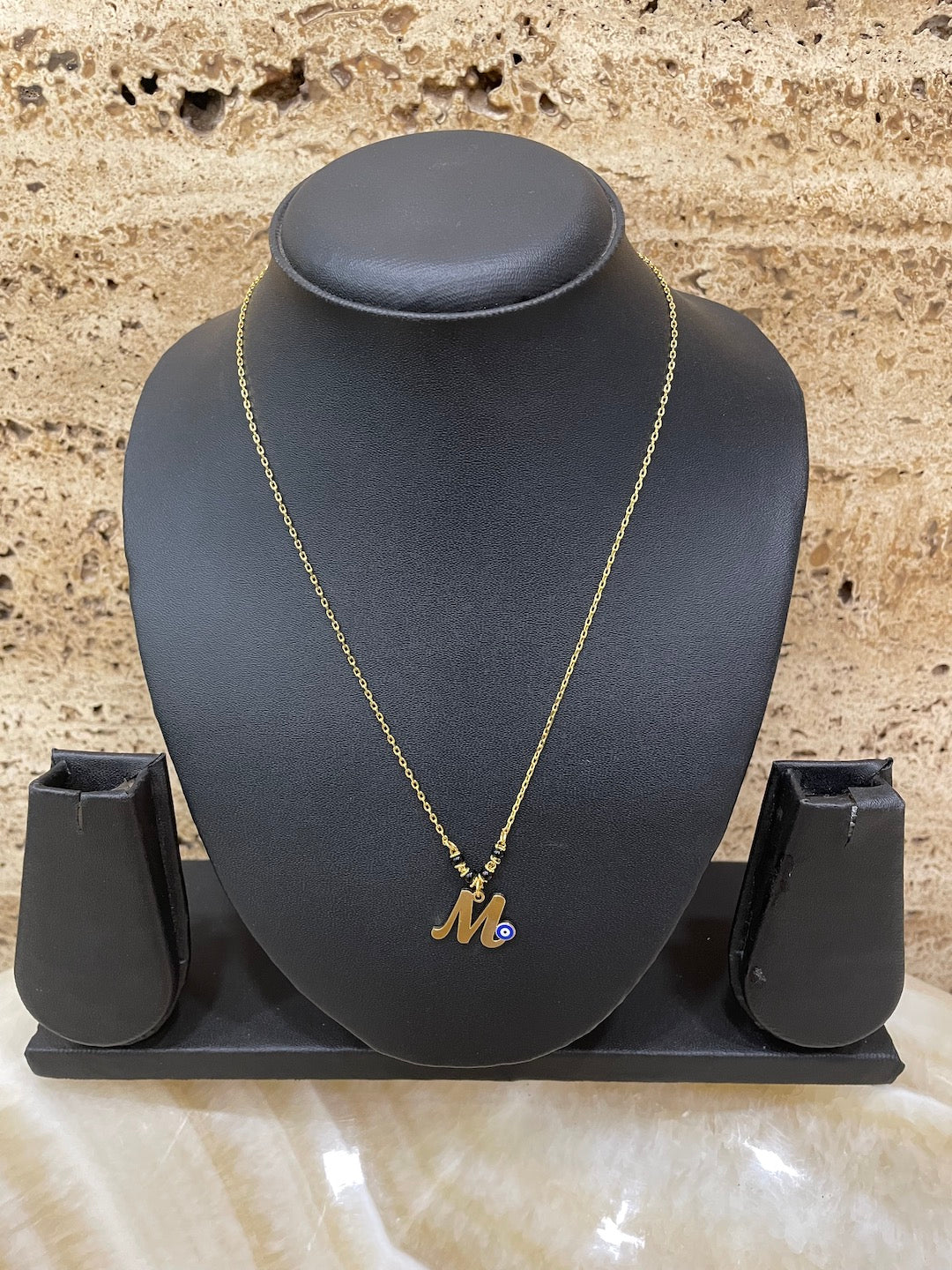 Letter Pendant Mangalsutra