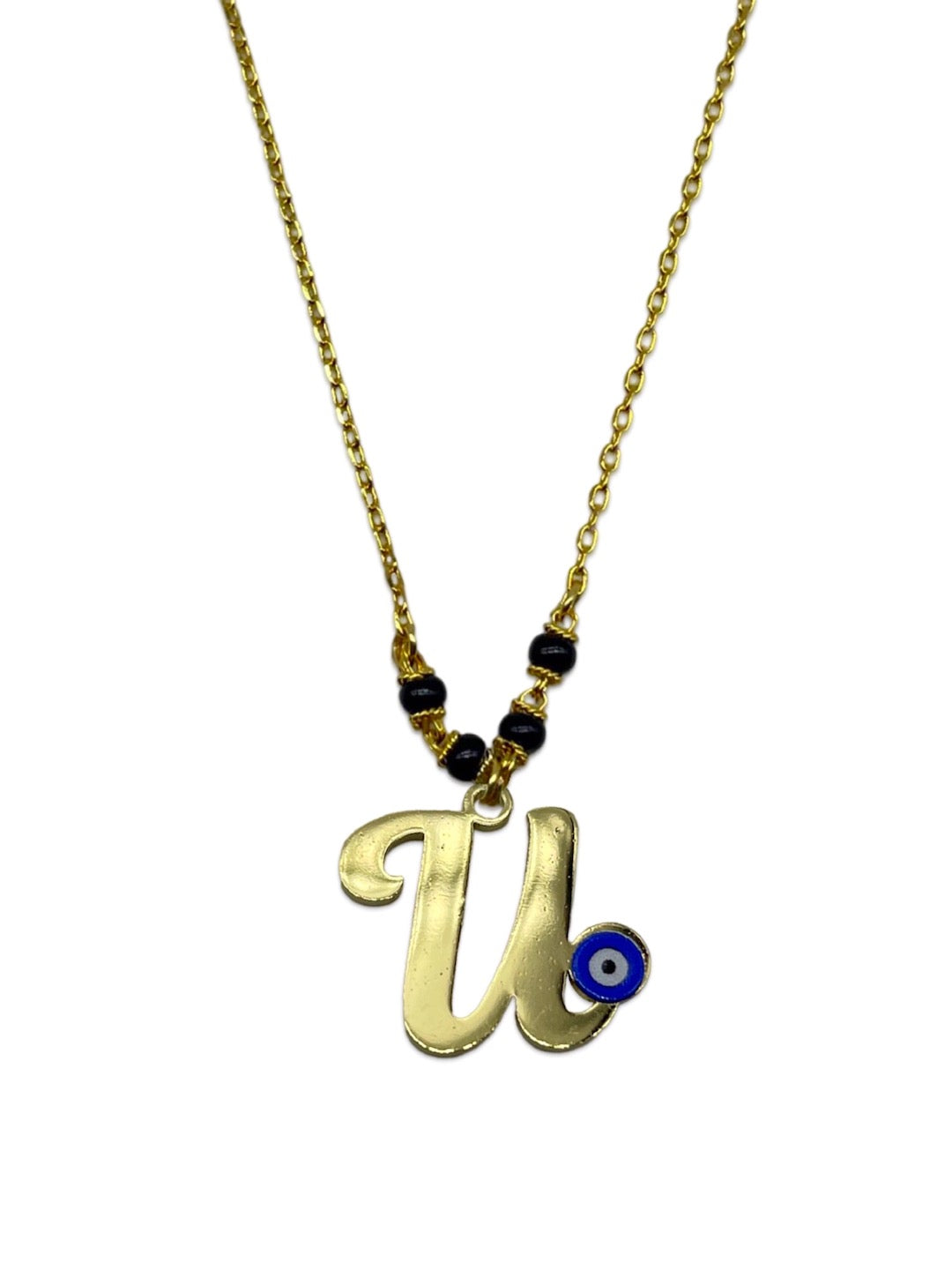 Letter Pendant Mangalsutra