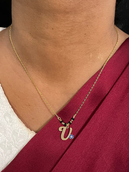 Alphabet Chain Nazariya Mangalsutra