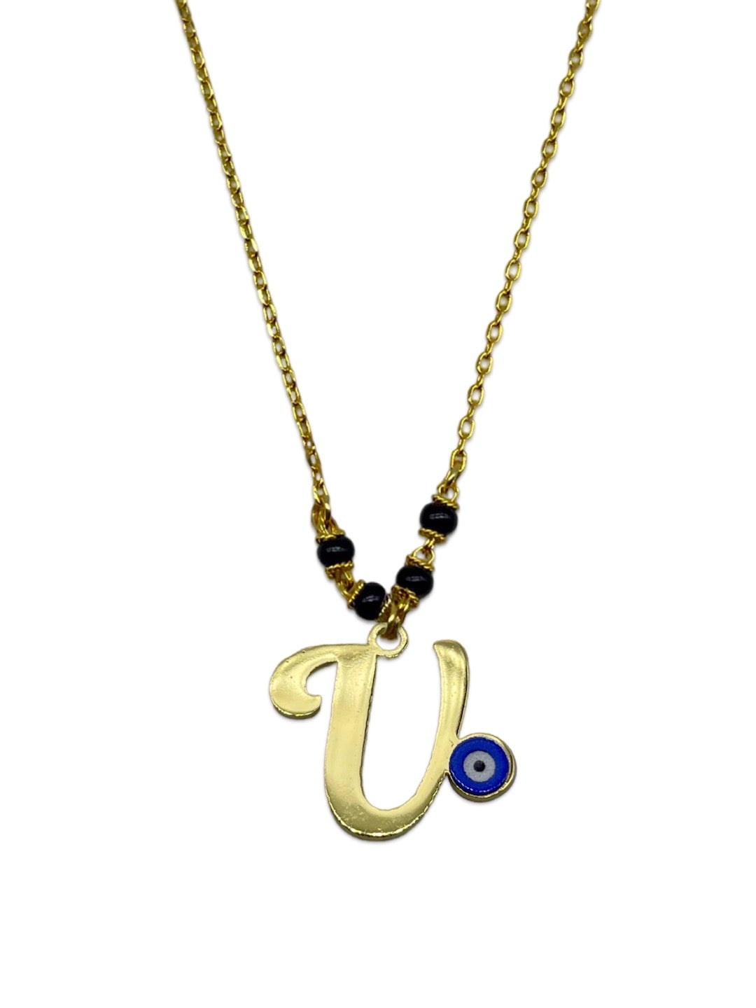 Letter Pendant Mangalsutra