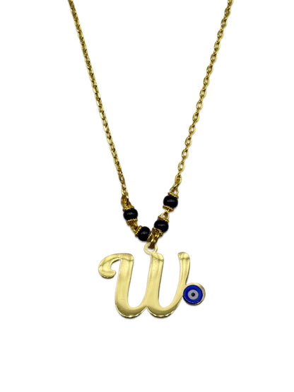 Letter Pendant Mangalsutra