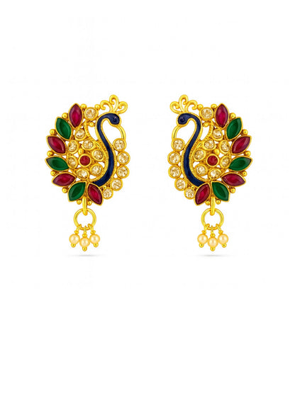 Peacock With Pearl Pendant Mangalsutra Designs Set