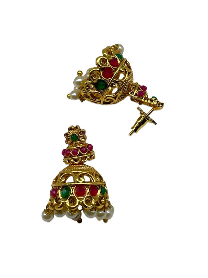 Laxmi/Flower AD Pendant Mangalsutra Set