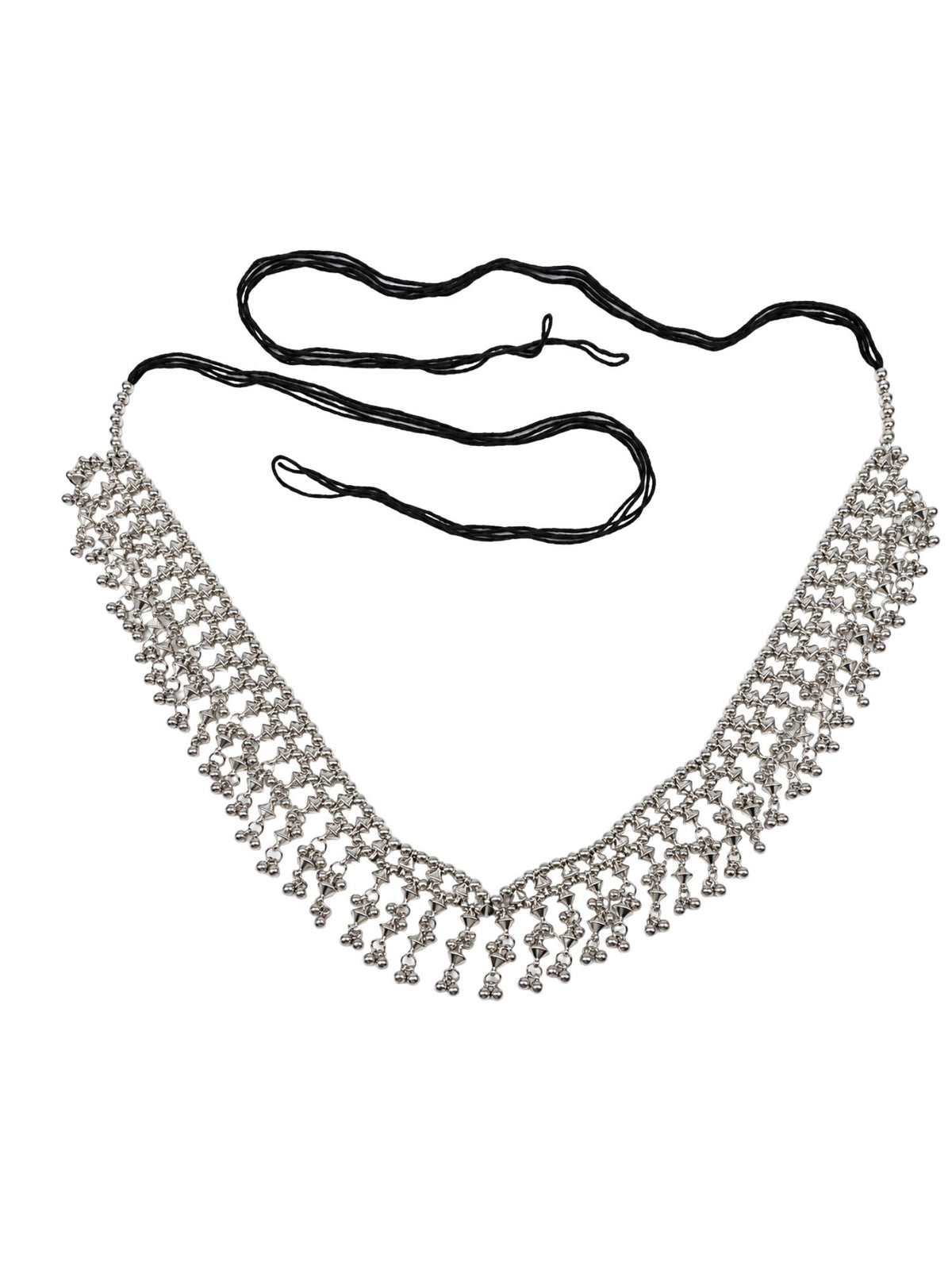 Silver Kamarbandh Jhumka/Ghungroo Design