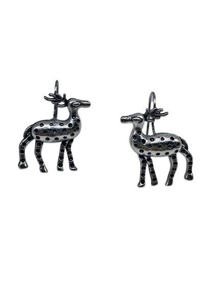 Spotted Deer Dangler Design Earring