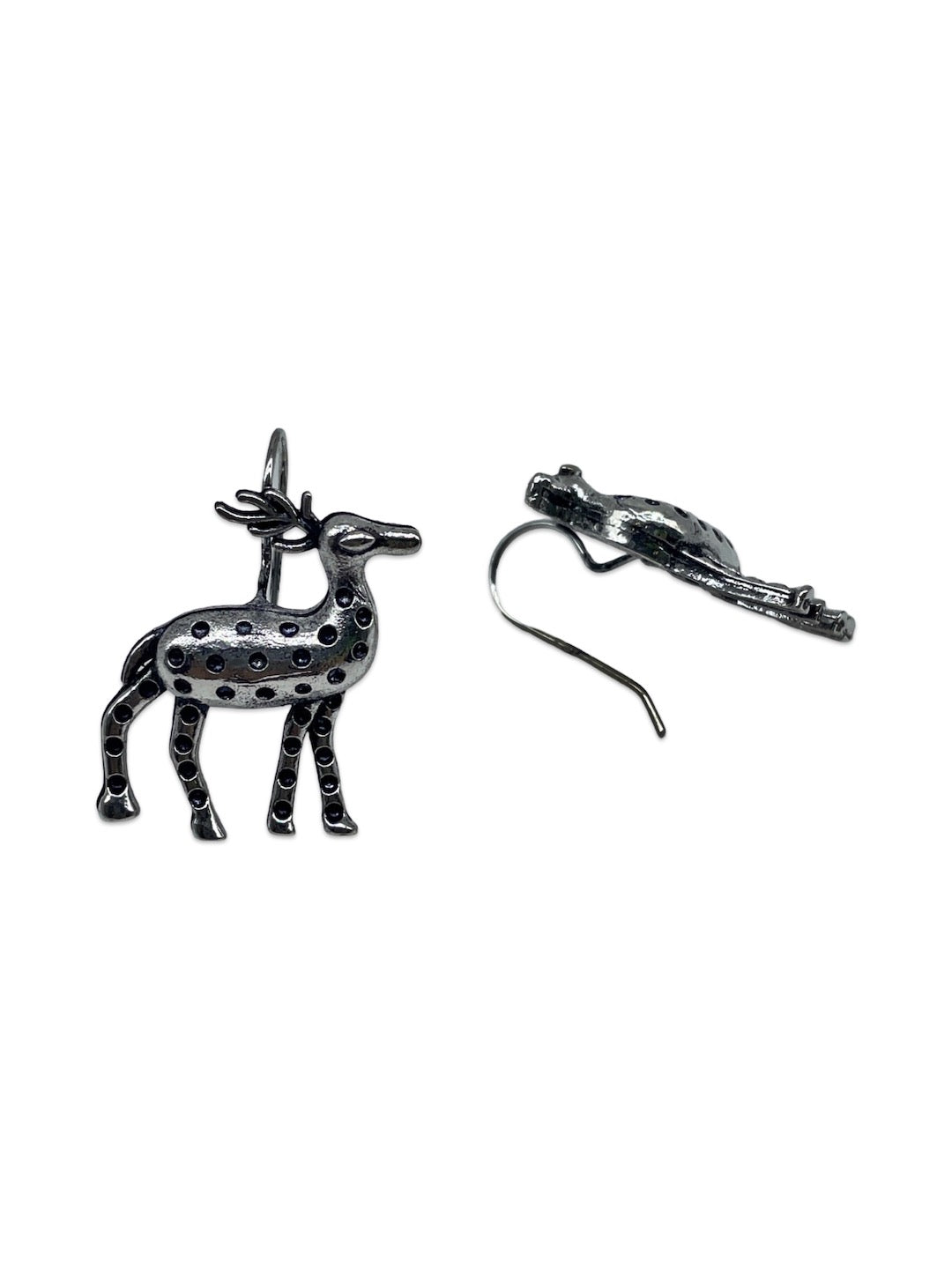 Spotted Deer Dangler Design Earring