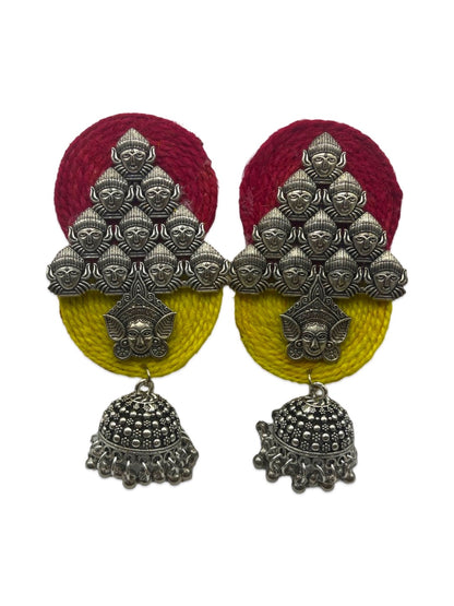 Mata Laxmi Dangler Design Jhumka Earring