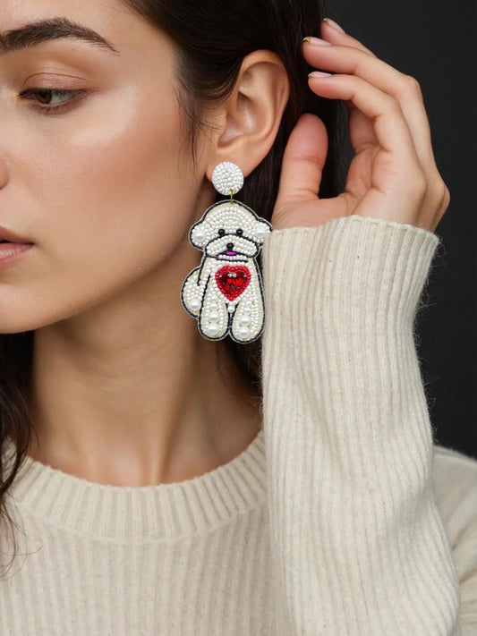 Big Beaded earrings