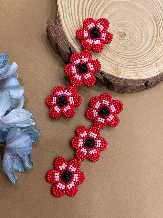 Big Beaded earrings