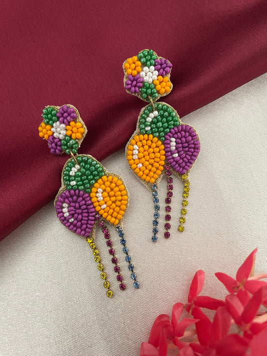 Beaded earrings for women