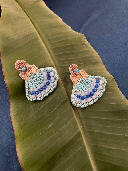 Handmade beaded earrings