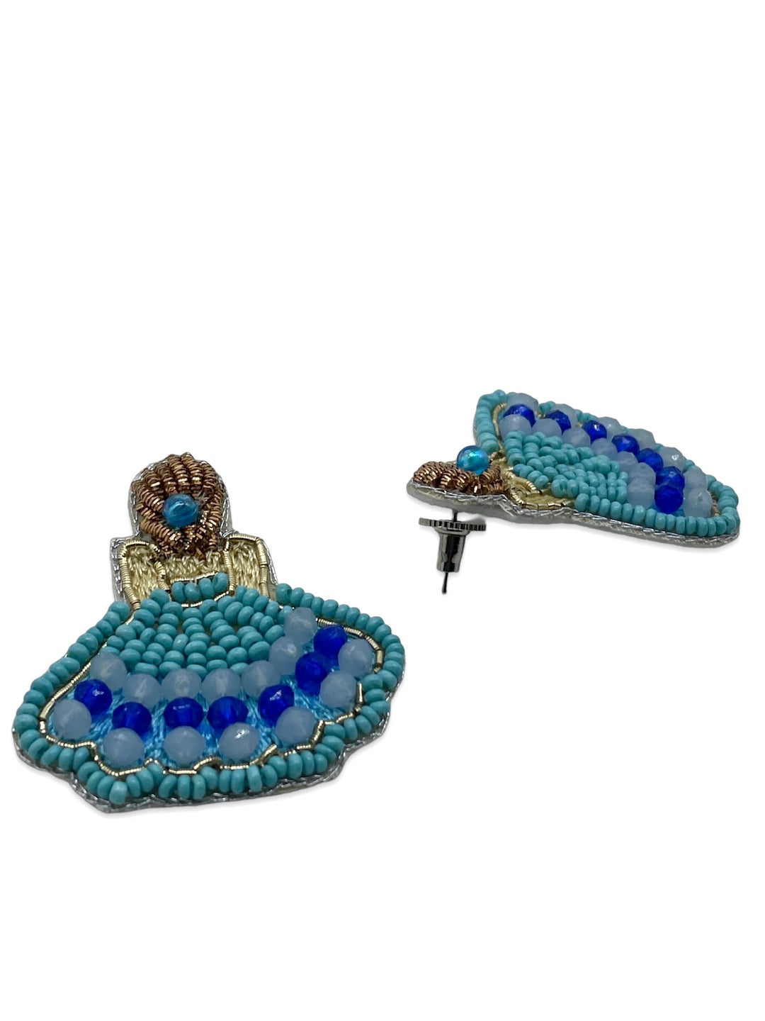 Party Wear Festive beaded earrings