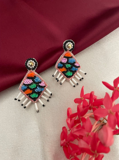 Handmade beaded earrings