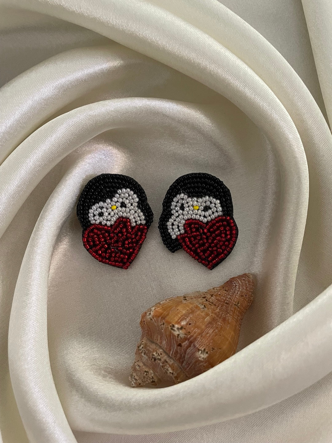 Handmade beaded earrings