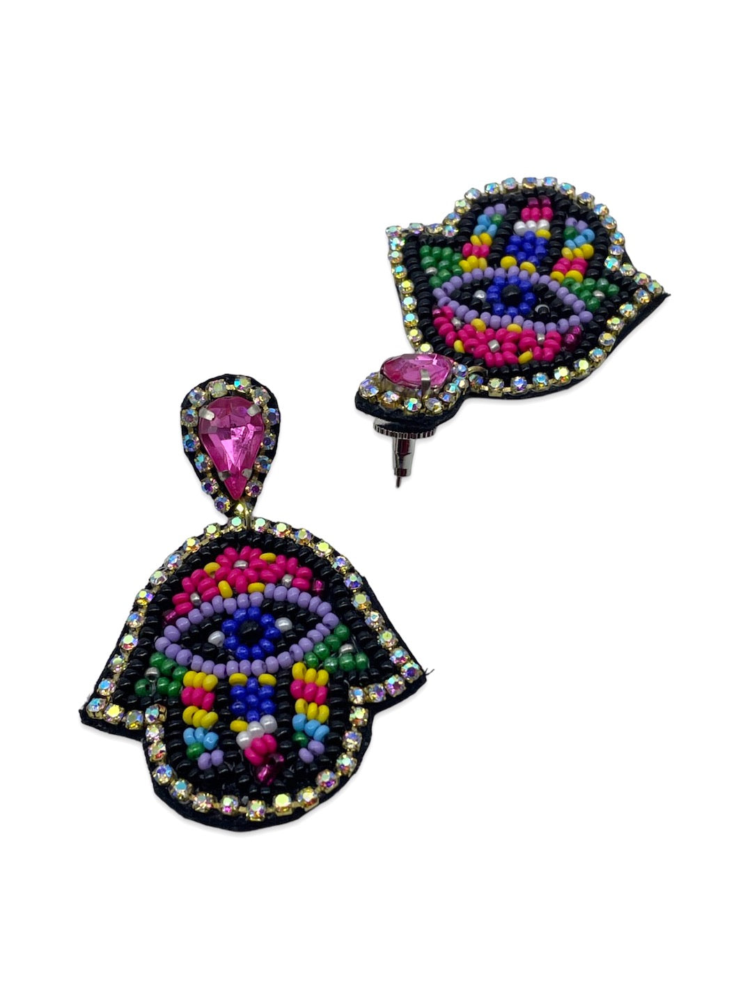 Party Wear Festive beaded earrings